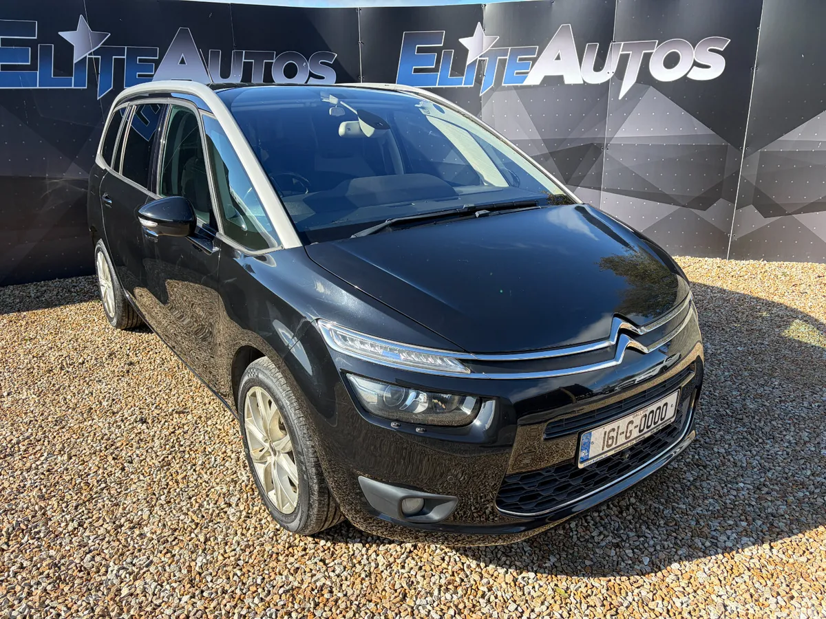 Citroen Grand C4 Picasso Hatchback, Petrol, 2016, Black