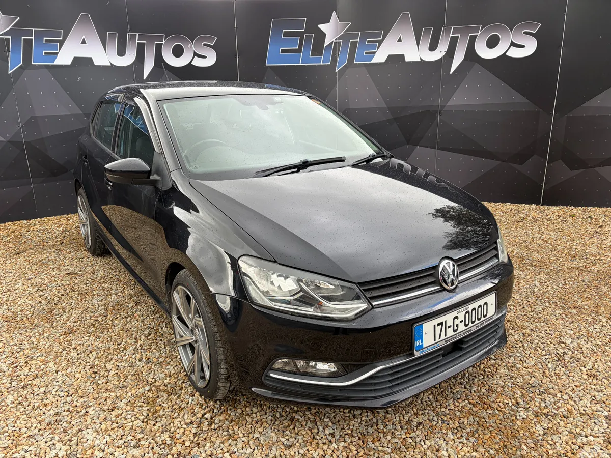 Volkswagen Polo Hatchback, Petrol, 2017, Black