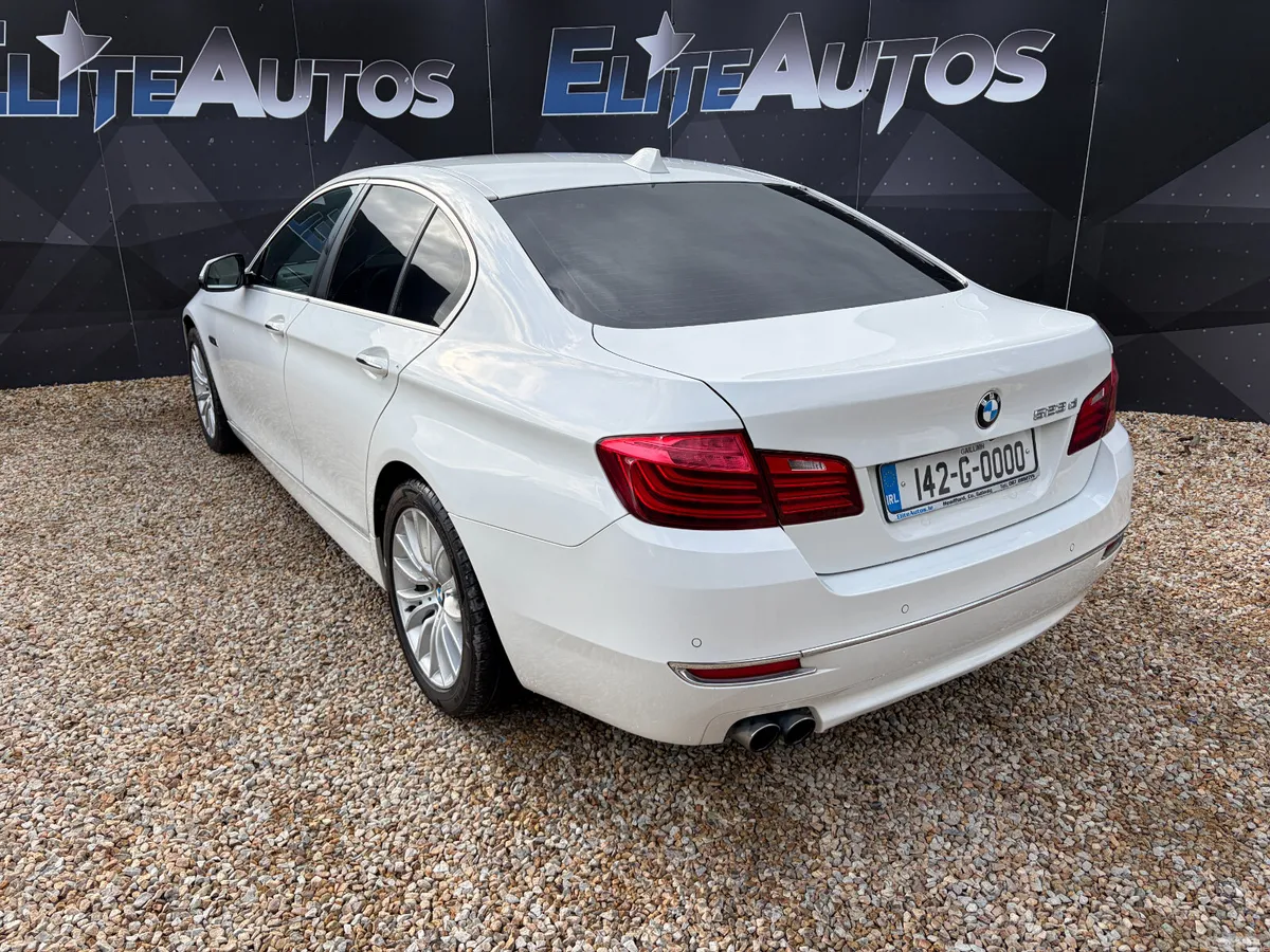 BMW 5-Series Saloon, Diesel, 2014, White