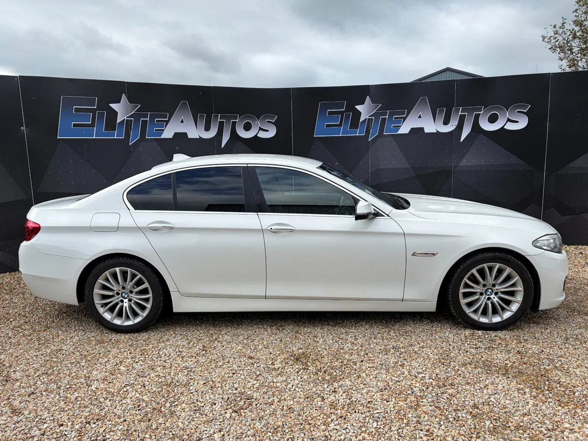 BMW 5-Series Saloon, Diesel, 2014, White