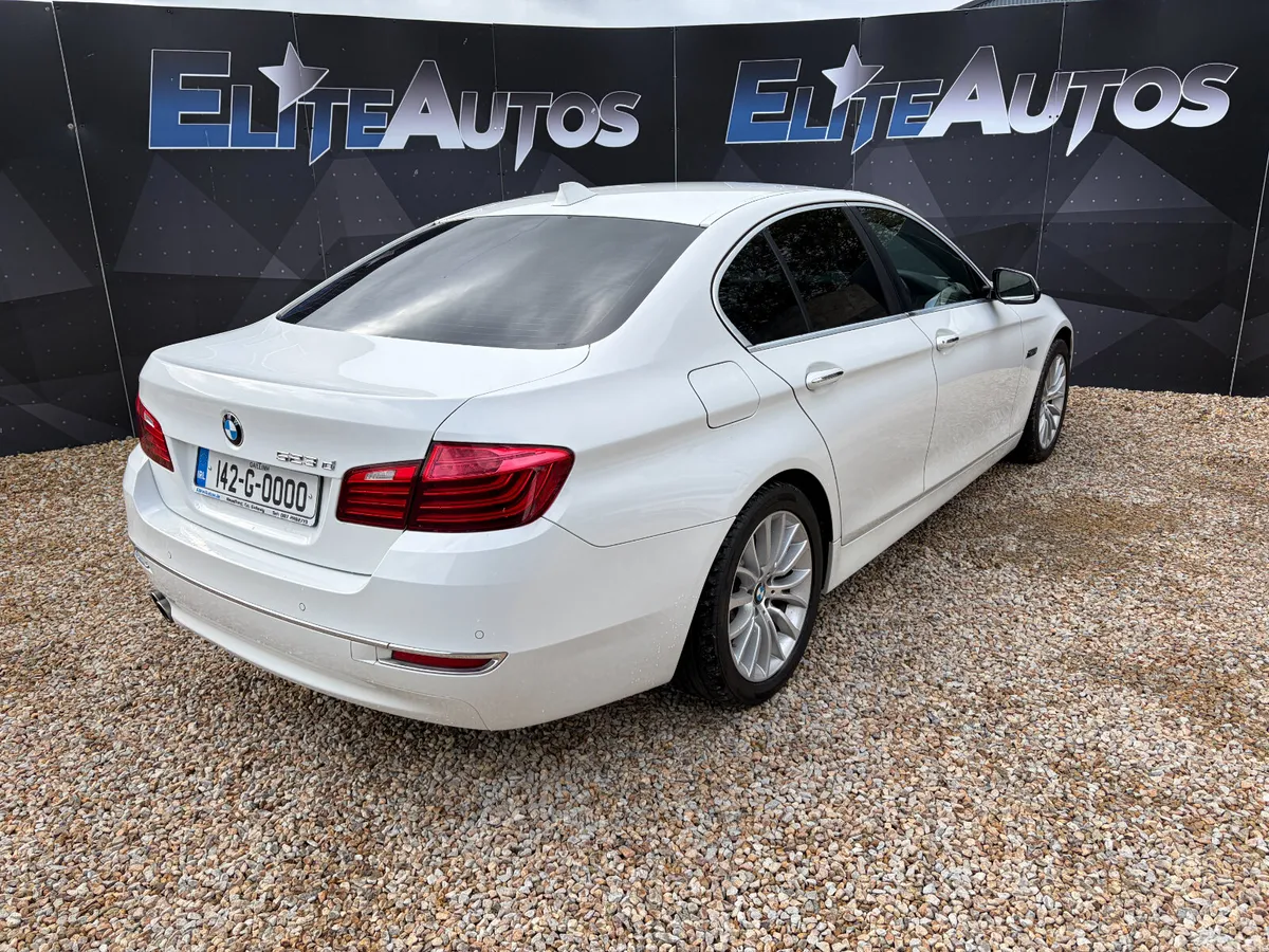 BMW 5-Series Saloon, Diesel, 2014, White