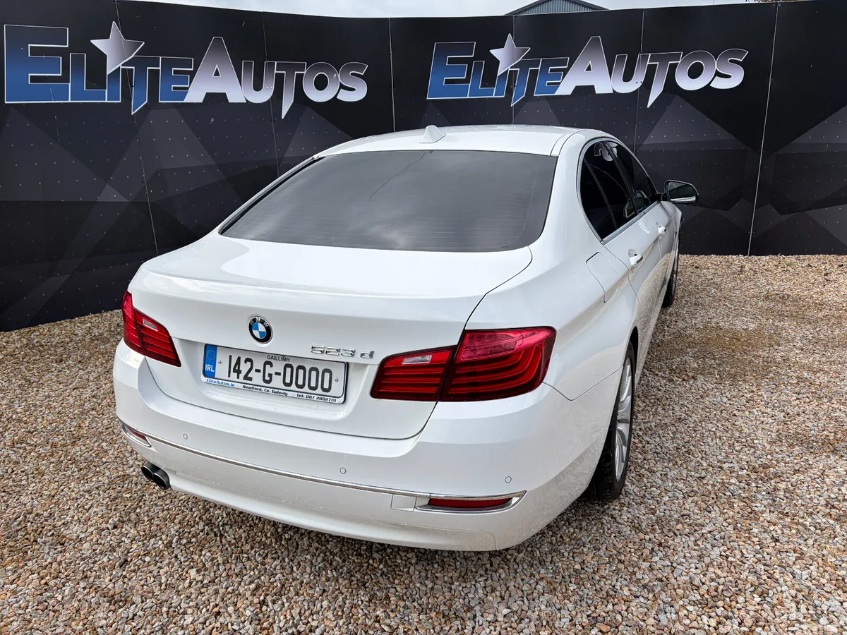 BMW 5-Series Saloon, Diesel, 2014, White