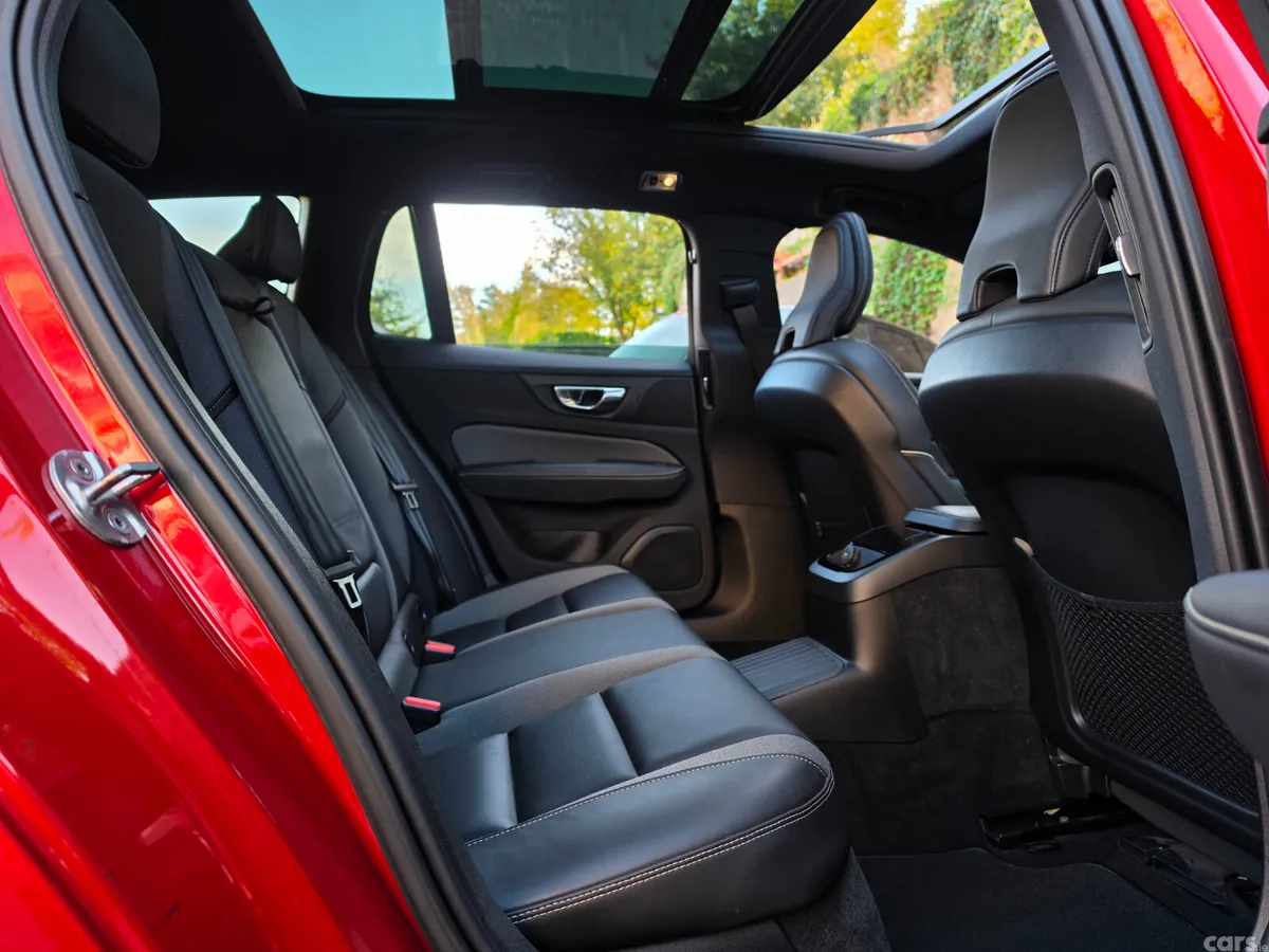 Volvo V60 Estate, Petrol Hybrid, 2022, Red