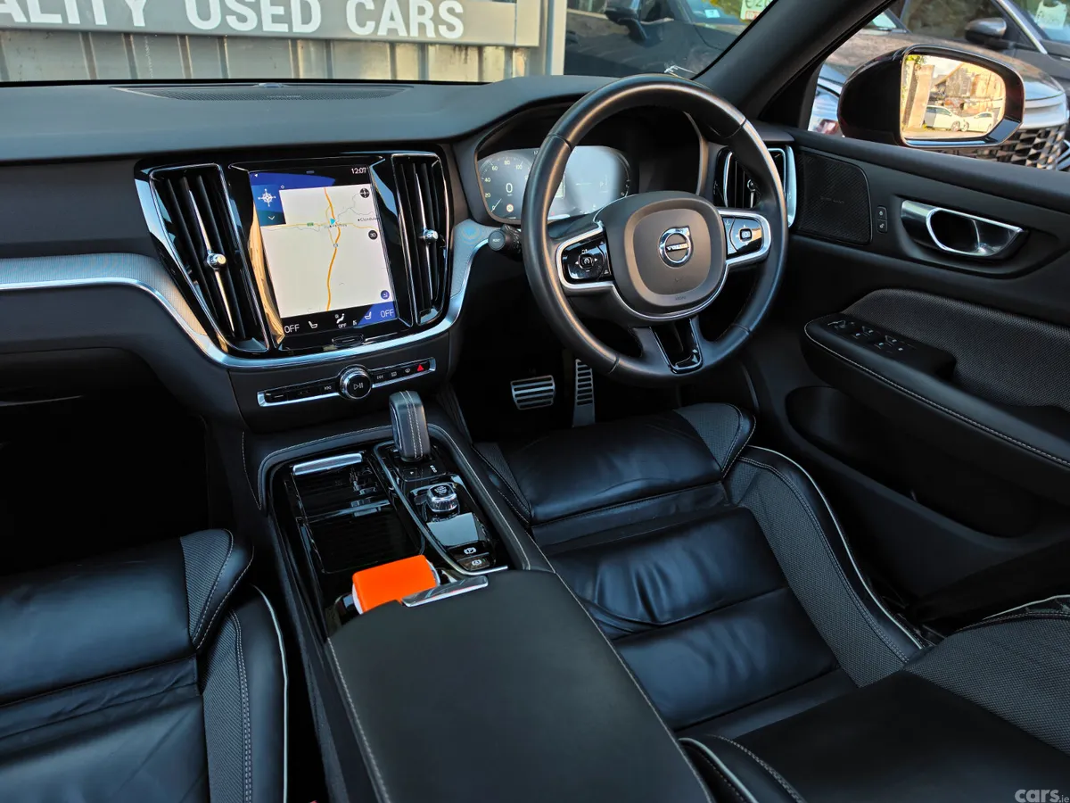 Volvo V60 Estate, Petrol Hybrid, 2022, Red