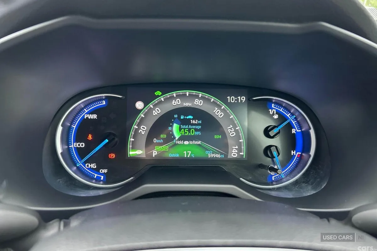 Toyota RAV4 SUV, Petrol Hybrid, 2020, Silver
