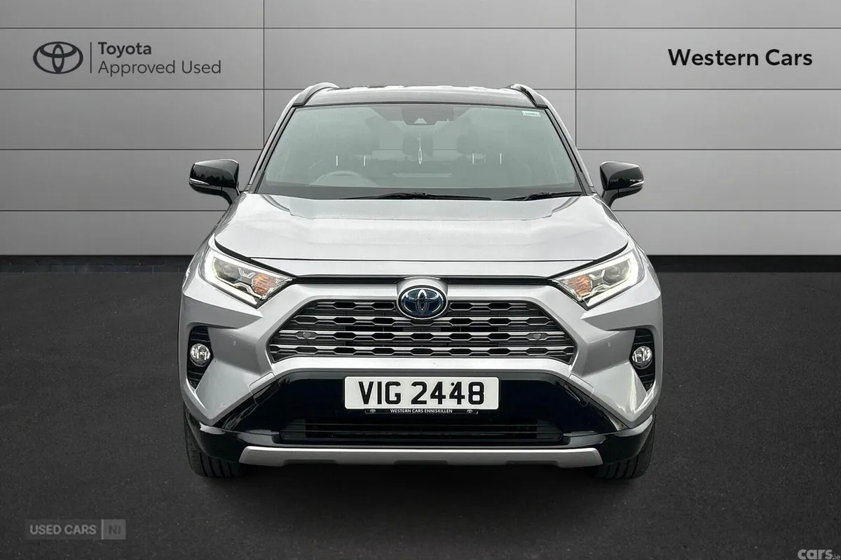 Toyota RAV4 SUV, Petrol Hybrid, 2020, Silver