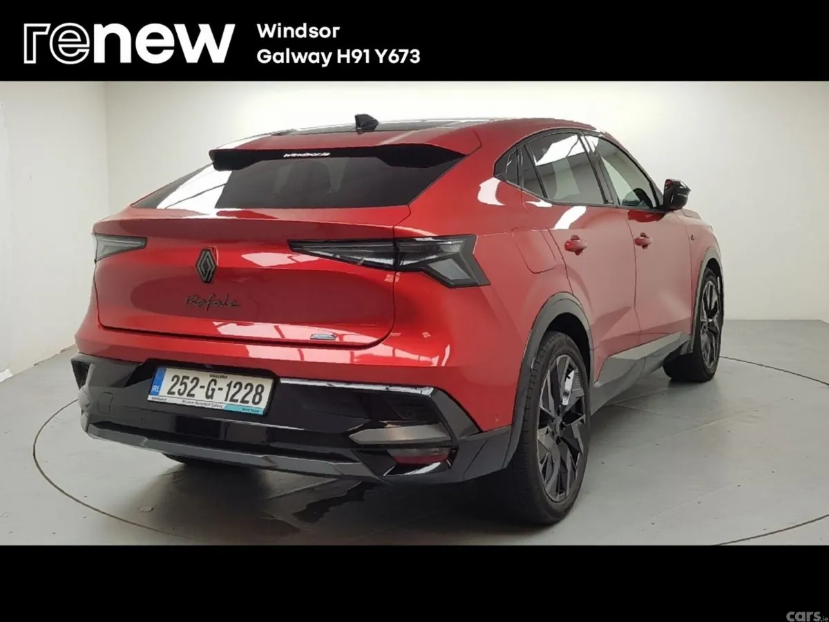 Renault Rafale SUV, Petrol Hybrid, 2025, Red