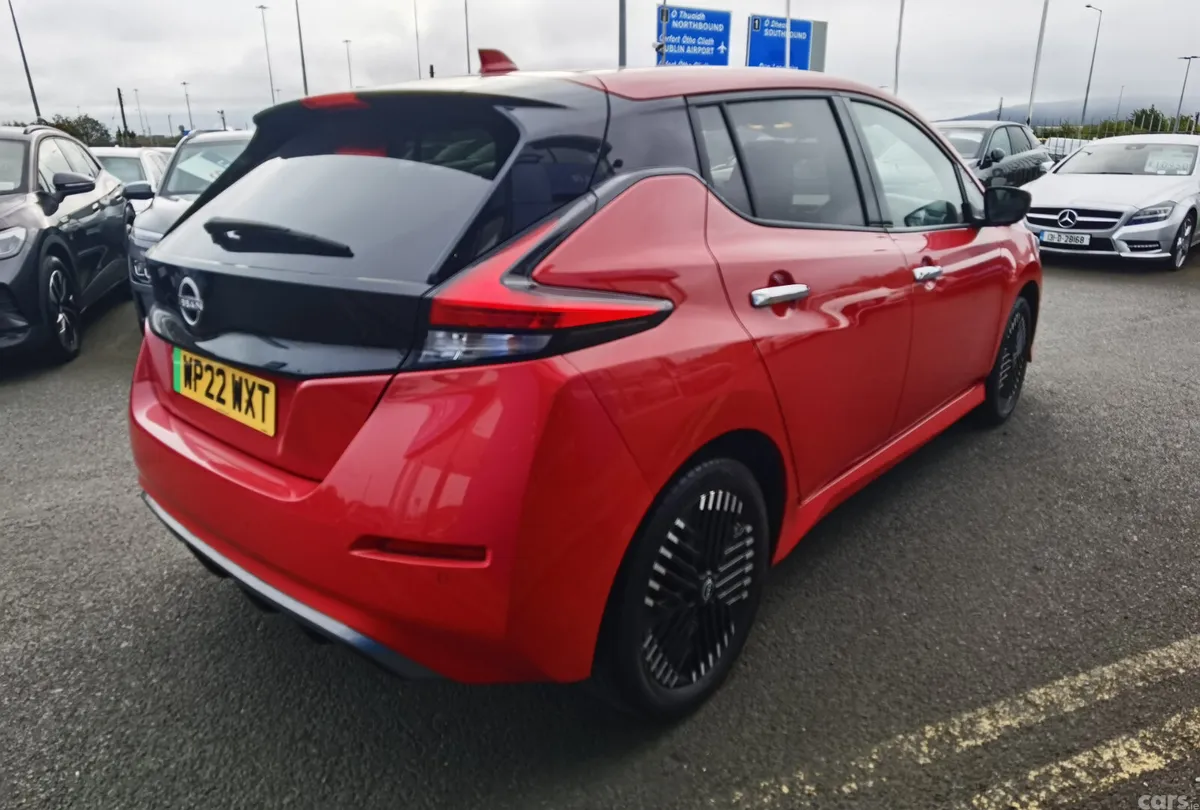 Nissan Leaf Hatchback, Electric, 2022, Red