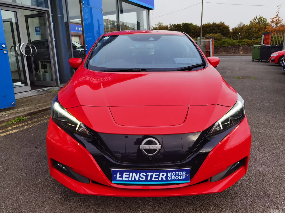 Nissan Leaf Hatchback, Electric, 2022, Red