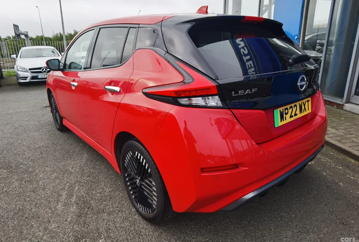 Nissan Leaf Hatchback, Electric, 2022, Red