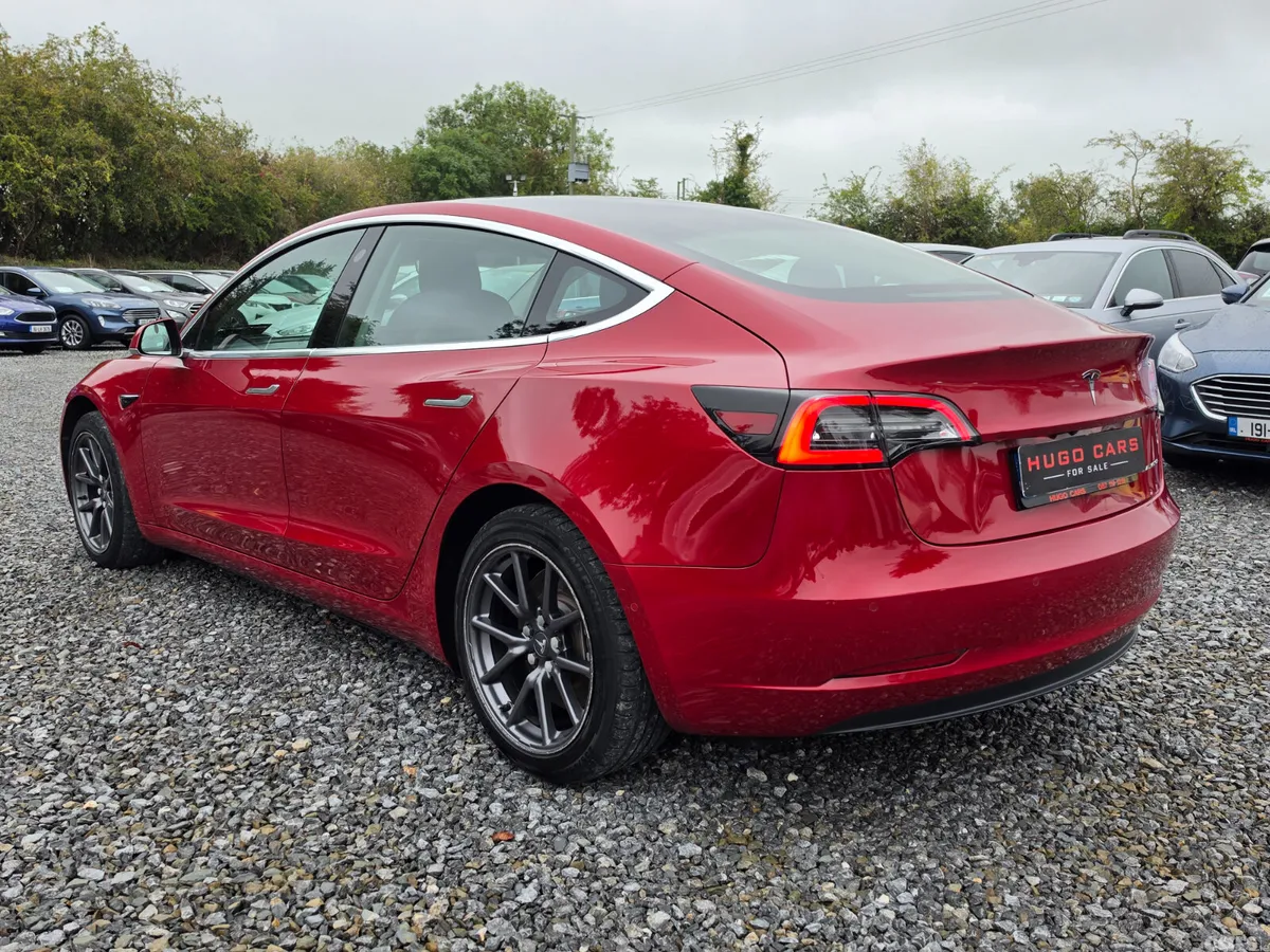 Tesla Model 3 Saloon, Electric, 2019, Red