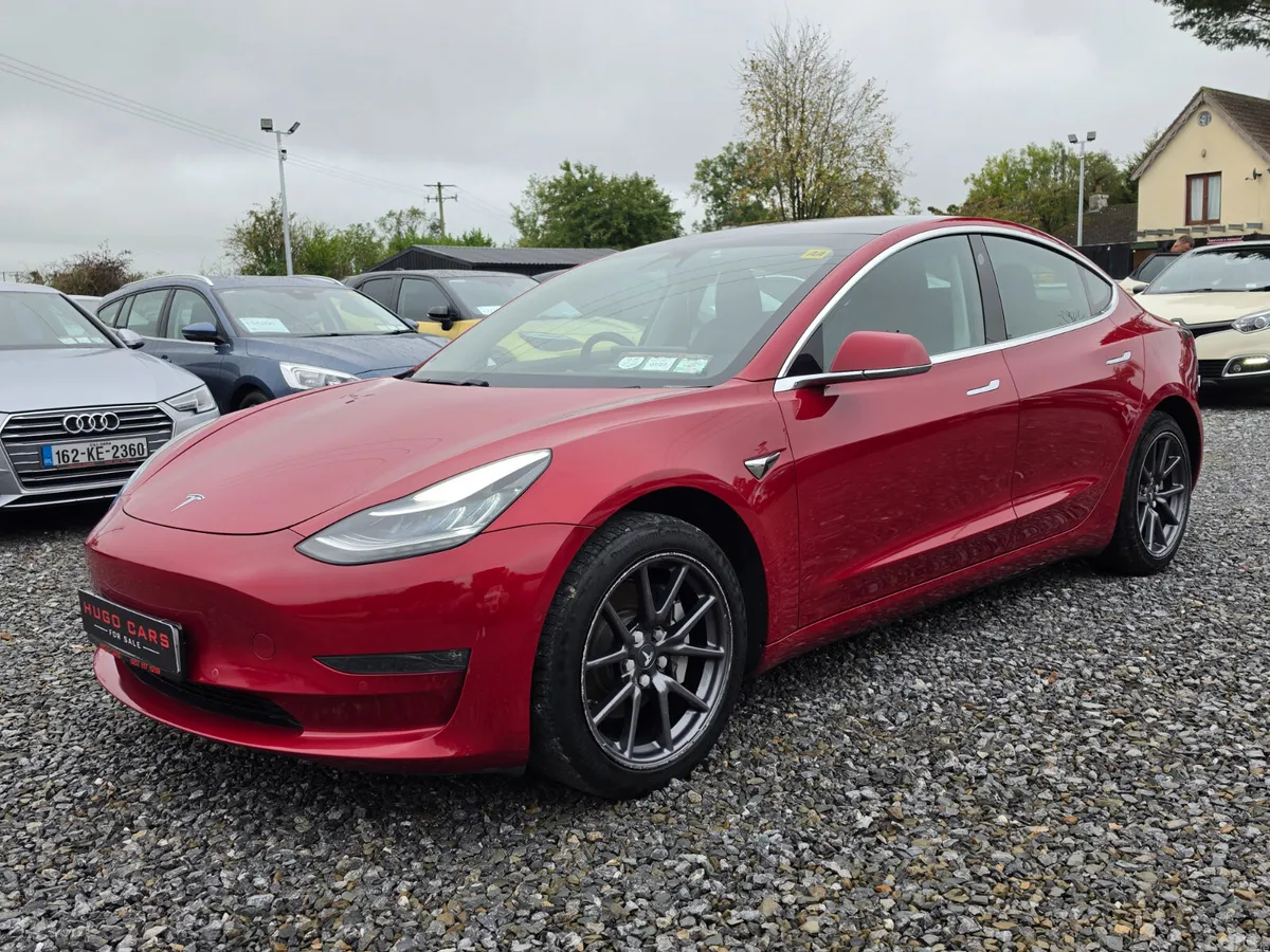 Tesla Model 3 Saloon, Electric, 2019, Red
