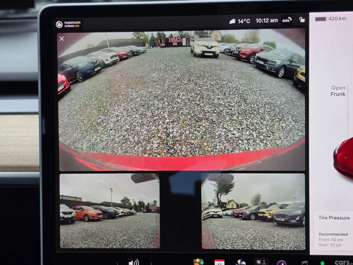 Tesla Model 3 Saloon, Electric, 2019, Red