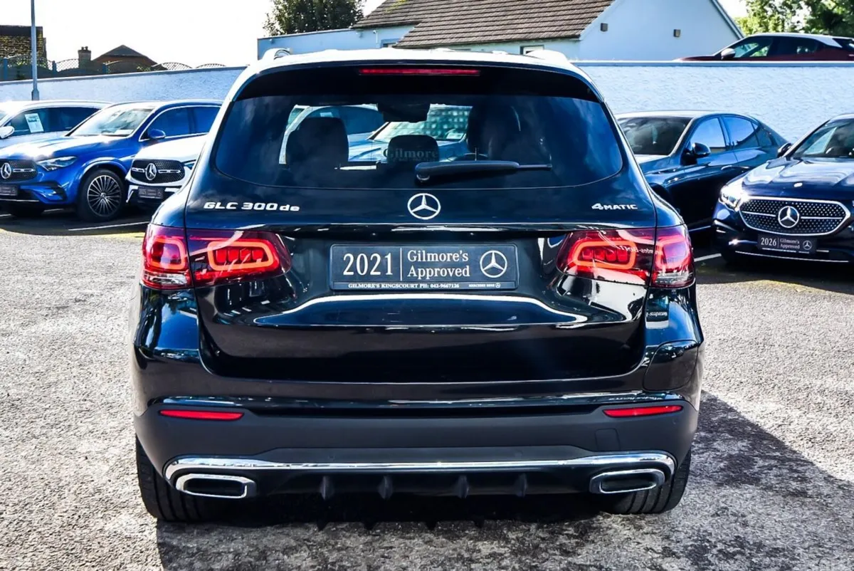 Mercedes-Benz GLC SUV, Diesel Plug-in Hybrid, 2021, Black