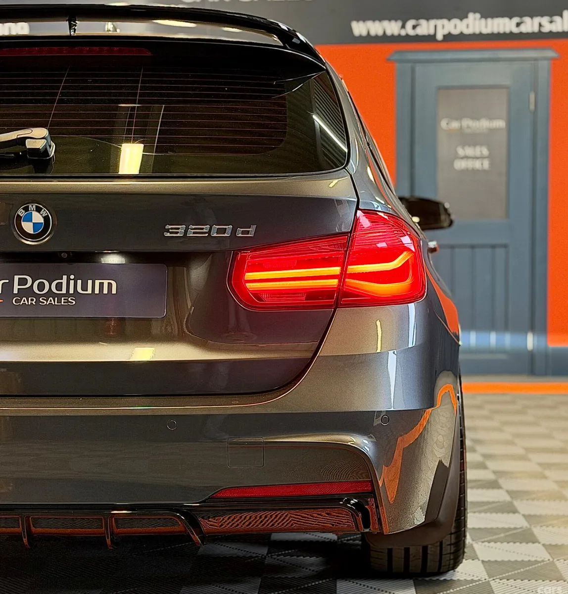 BMW 3-Series Estate, Diesel, 2016, Grey