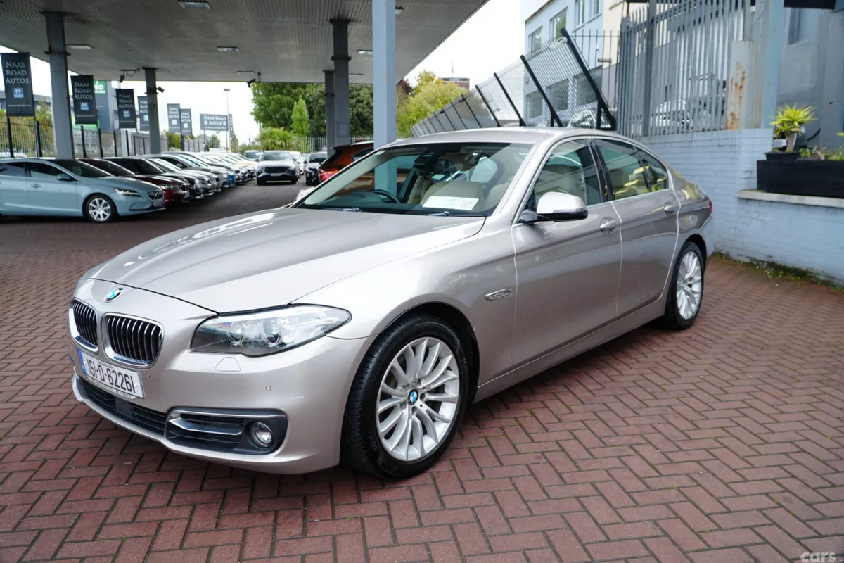 BMW 5-Series Saloon, Diesel, 2015, Grey