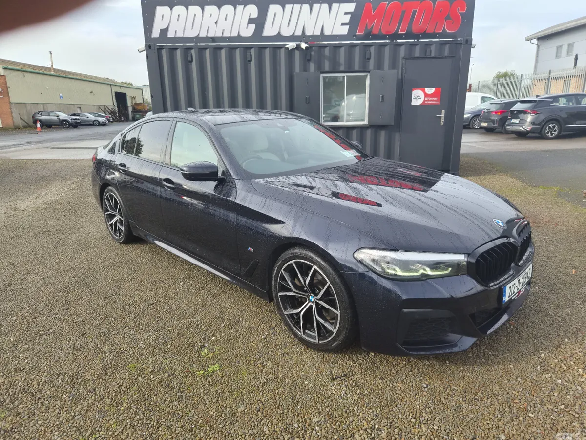 BMW 5-Series Saloon, Diesel, 2021, Black