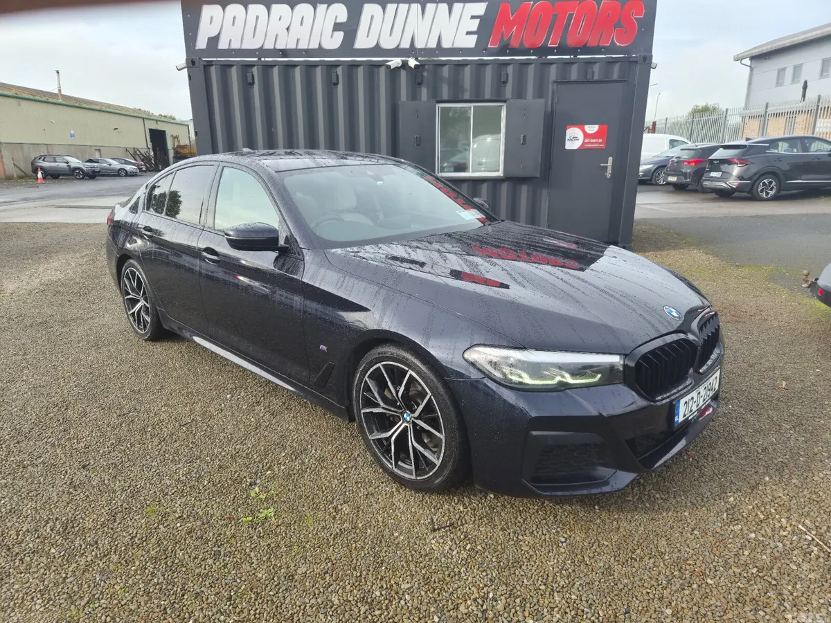 BMW 5-Series Saloon, Diesel, 2021, Black