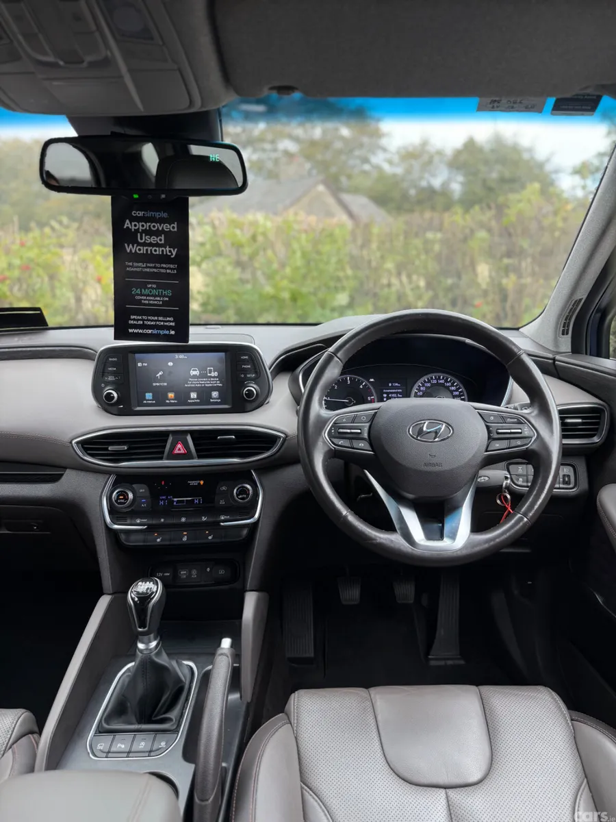 Hyundai Santa Fe SUV, Diesel, 2018, Blue