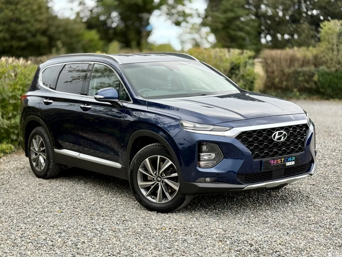 Hyundai Santa Fe SUV, Diesel, 2018, Blue