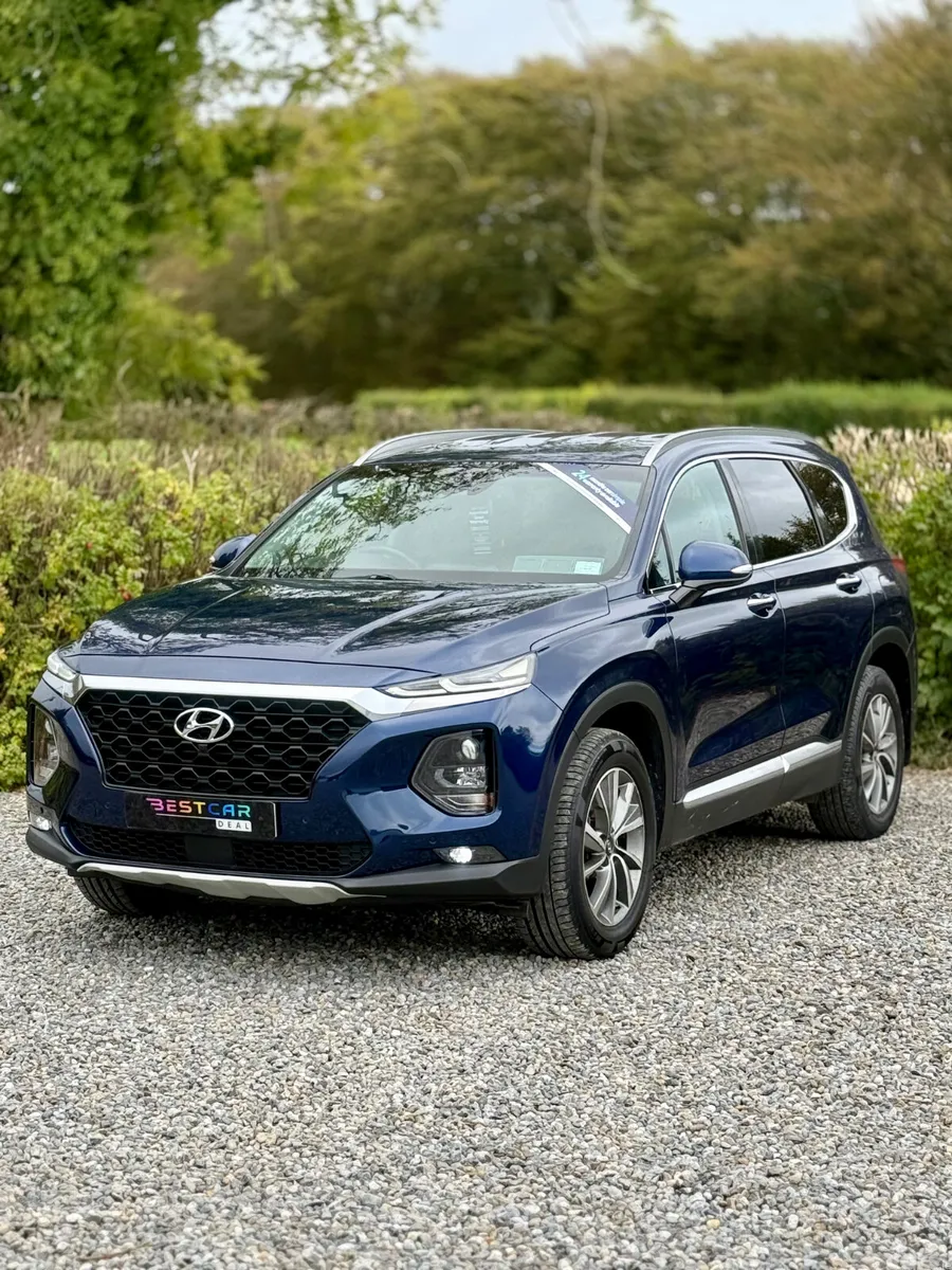 Hyundai Santa Fe SUV, Diesel, 2018, Blue