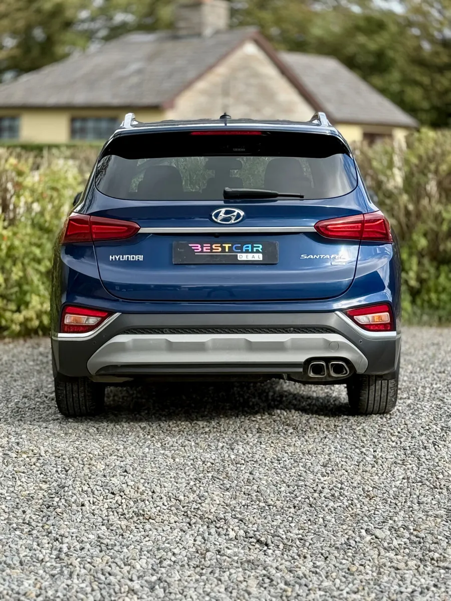 Hyundai Santa Fe SUV, Diesel, 2018, Blue