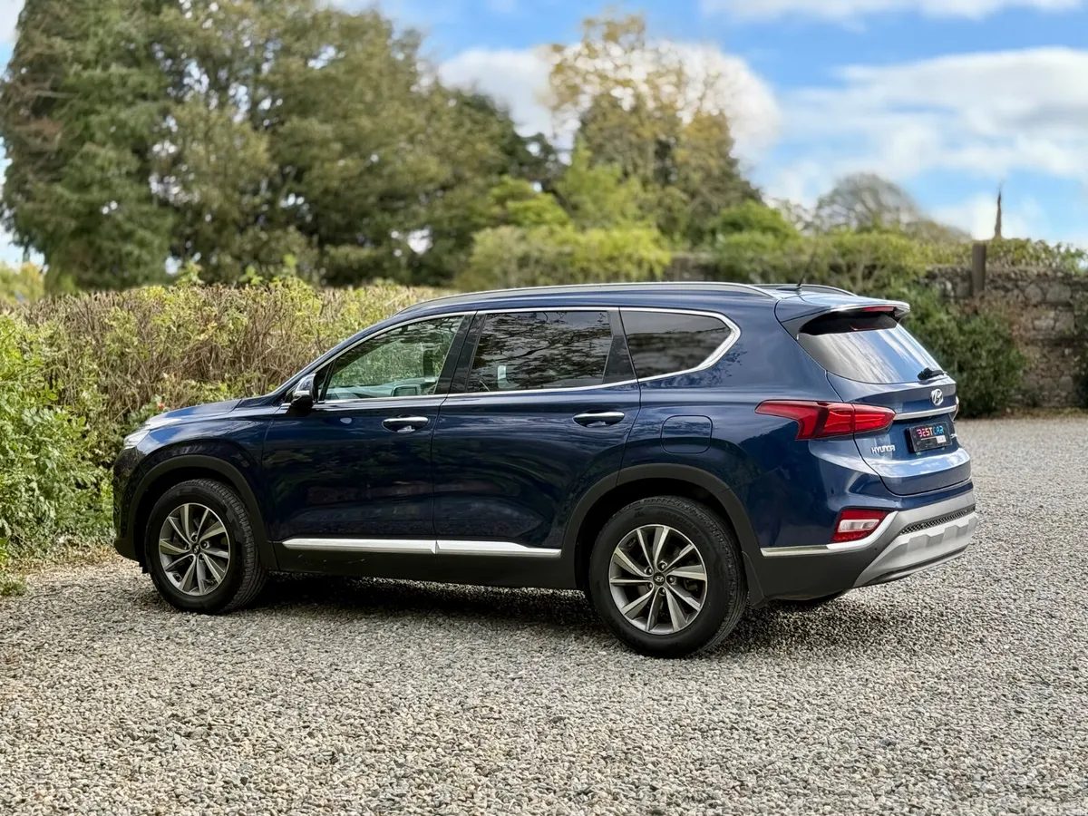 Hyundai Santa Fe SUV, Diesel, 2018, Blue