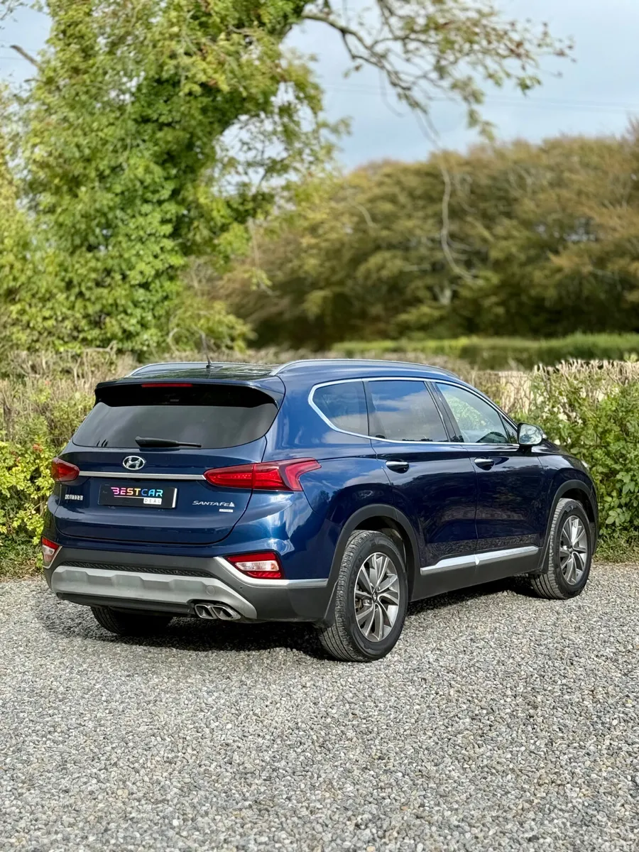 Hyundai Santa Fe SUV, Diesel, 2018, Blue