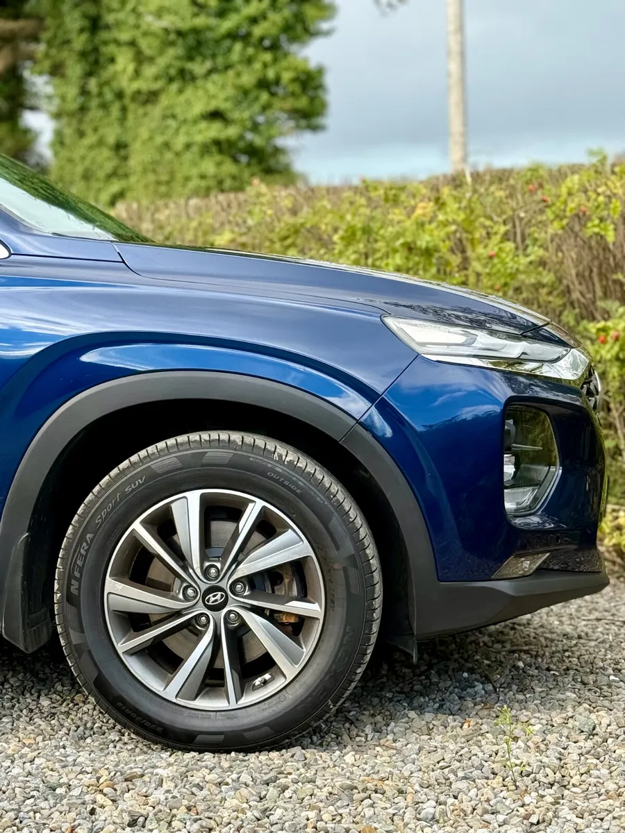 Hyundai Santa Fe SUV, Diesel, 2018, Blue