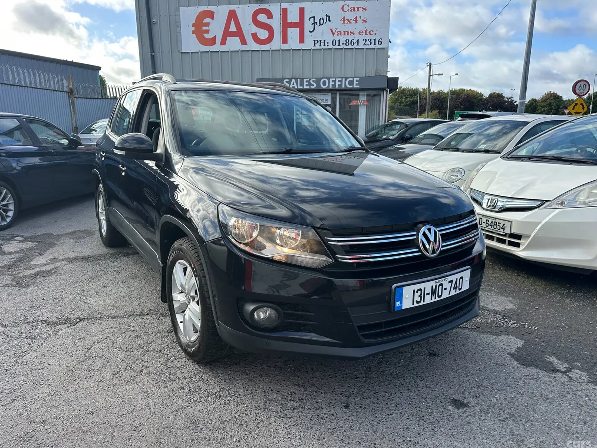 Volkswagen Tiguan SUV, Diesel, 2013, Black