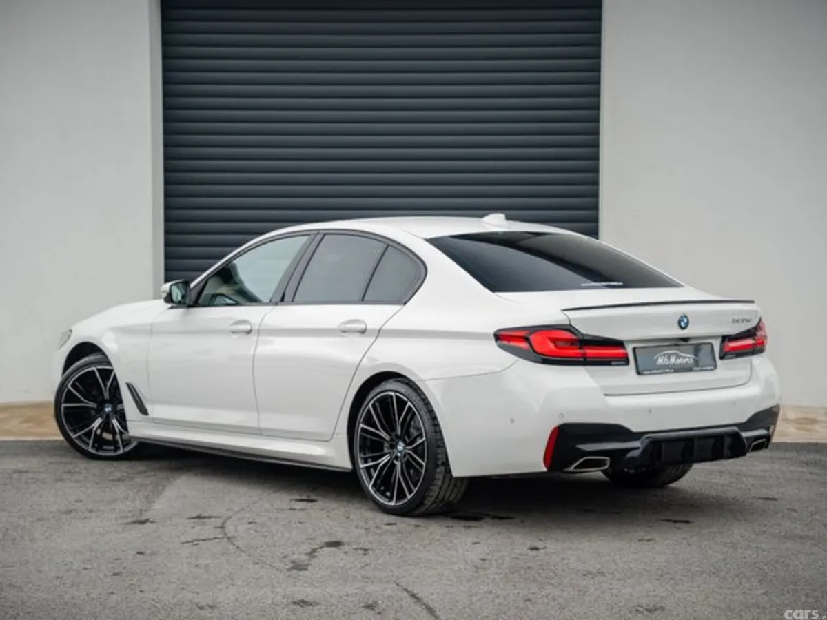 BMW 5-Series Saloon, Diesel, 2021, White