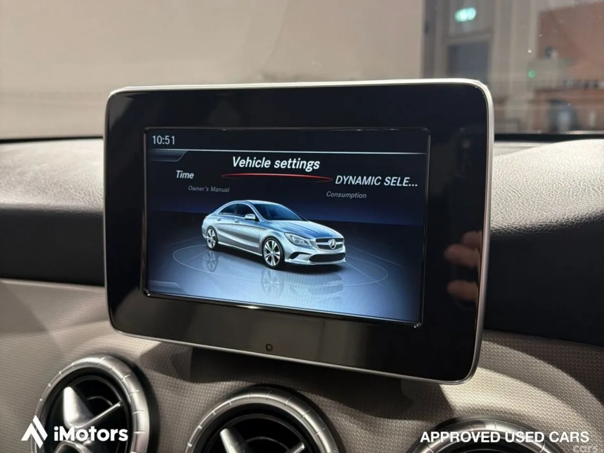 Mercedes-Benz CLA Saloon, Petrol, 2019, Red