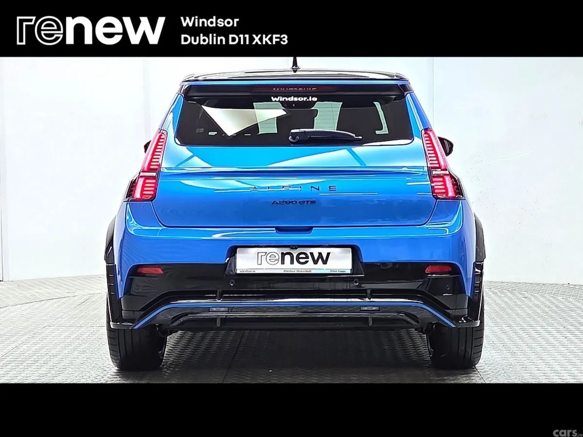 Alpine A290 Hatchback, Electric, 2026, Blue