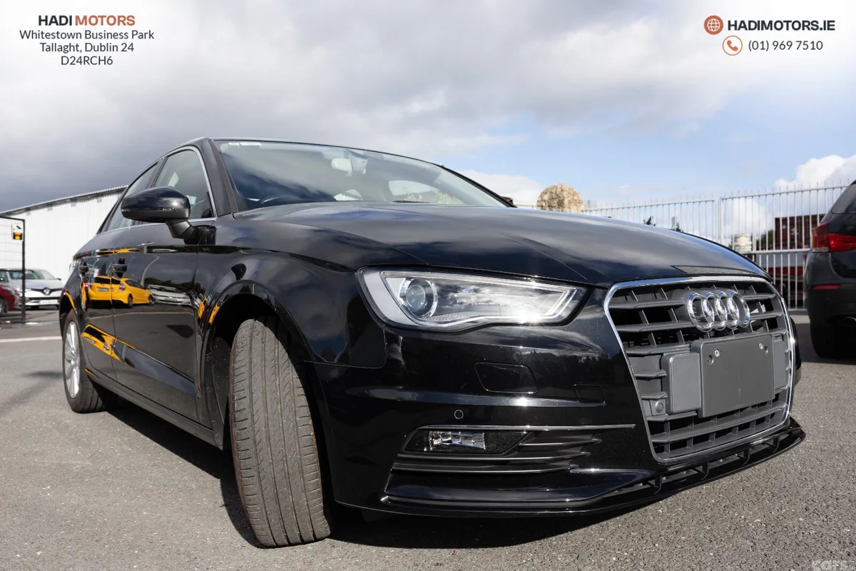Audi A3 Saloon, Petrol, 2015, Black