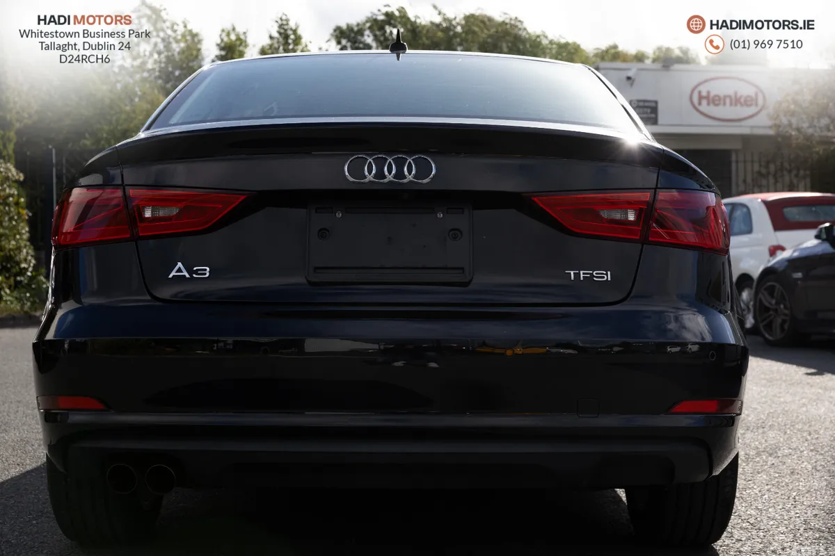 Audi A3 Saloon, Petrol, 2015, Black