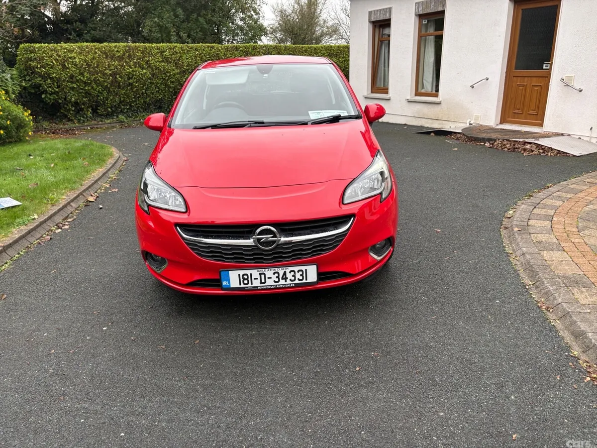 Opel Corsa Hatchback, Diesel, 2018, Red