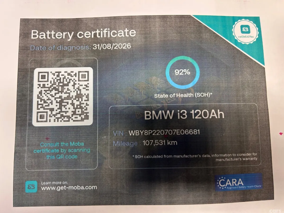 BMW i3 Hatchback, Electric, 2019, White