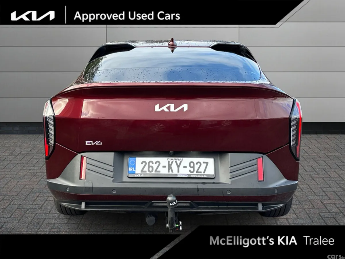 Kia EV4 Saloon, Electric, 2026, Red