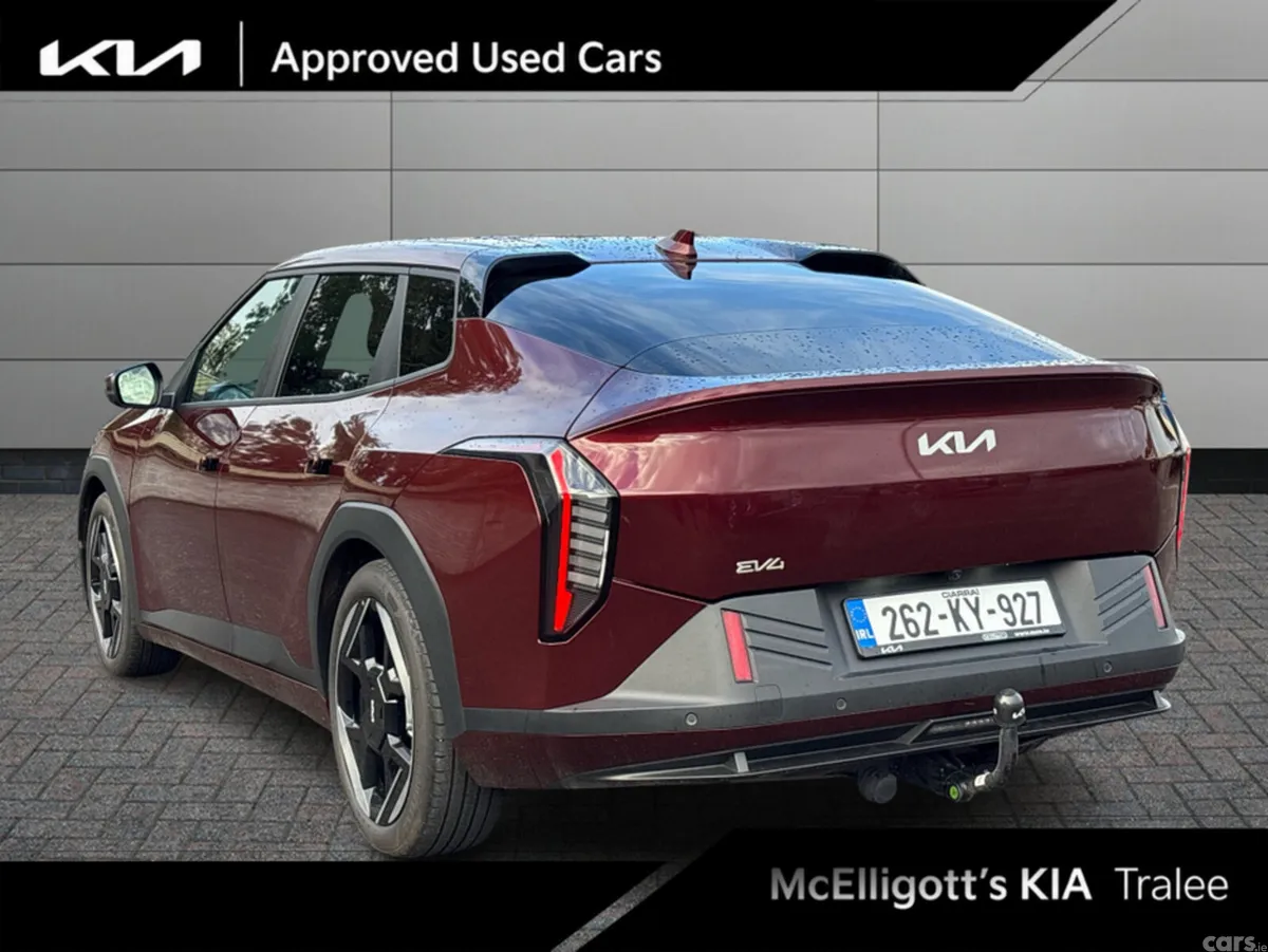 Kia EV4 Saloon, Electric, 2026, Red
