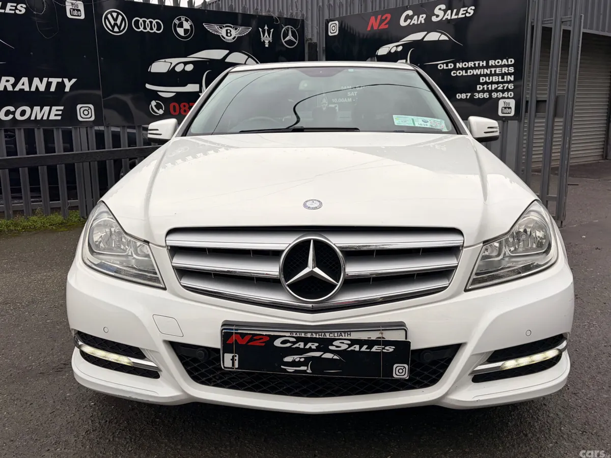 Mercedes-Benz C-Class Saloon, Diesel, 2013, White