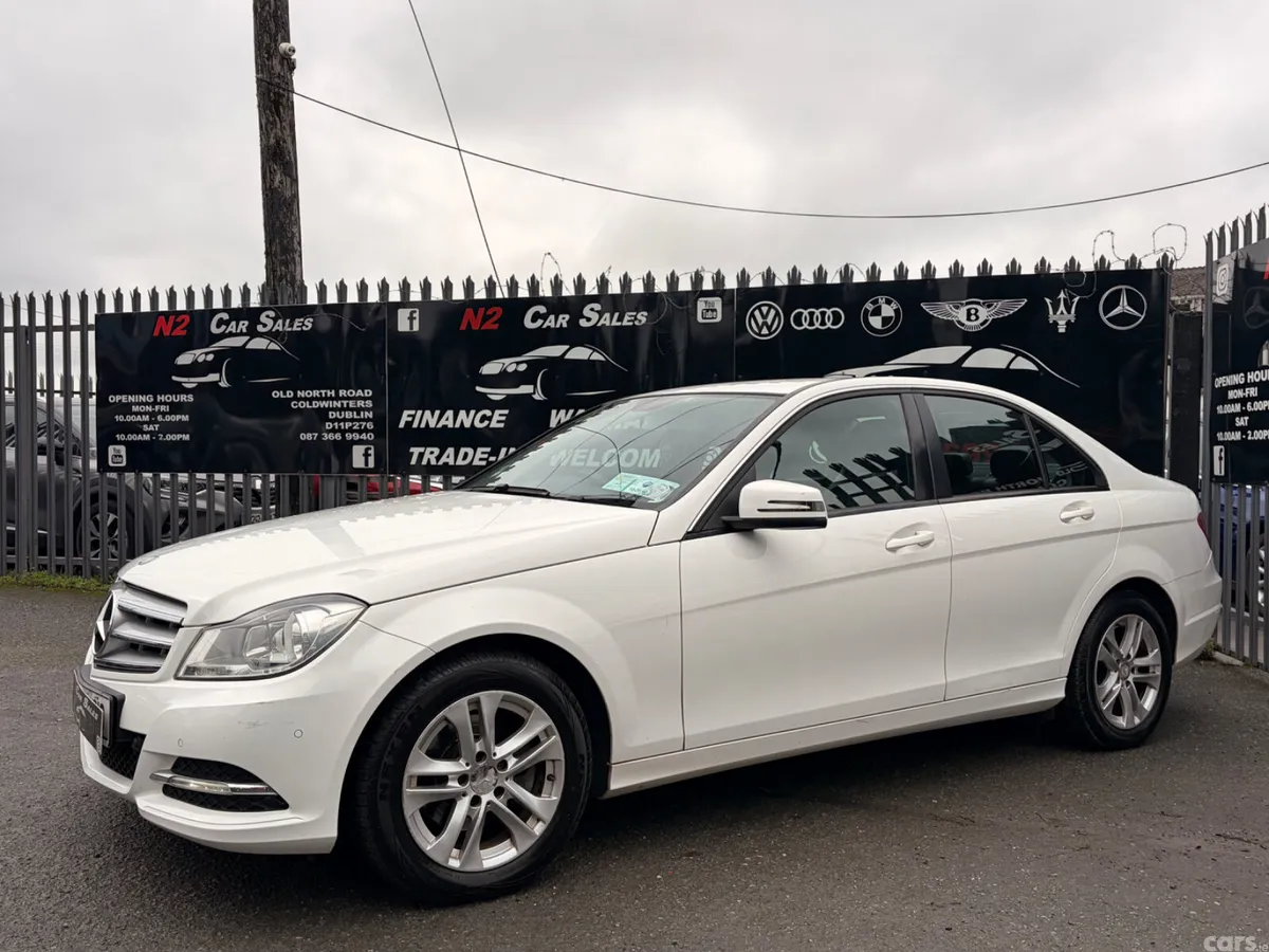 Mercedes-Benz C-Class Saloon, Diesel, 2013, White