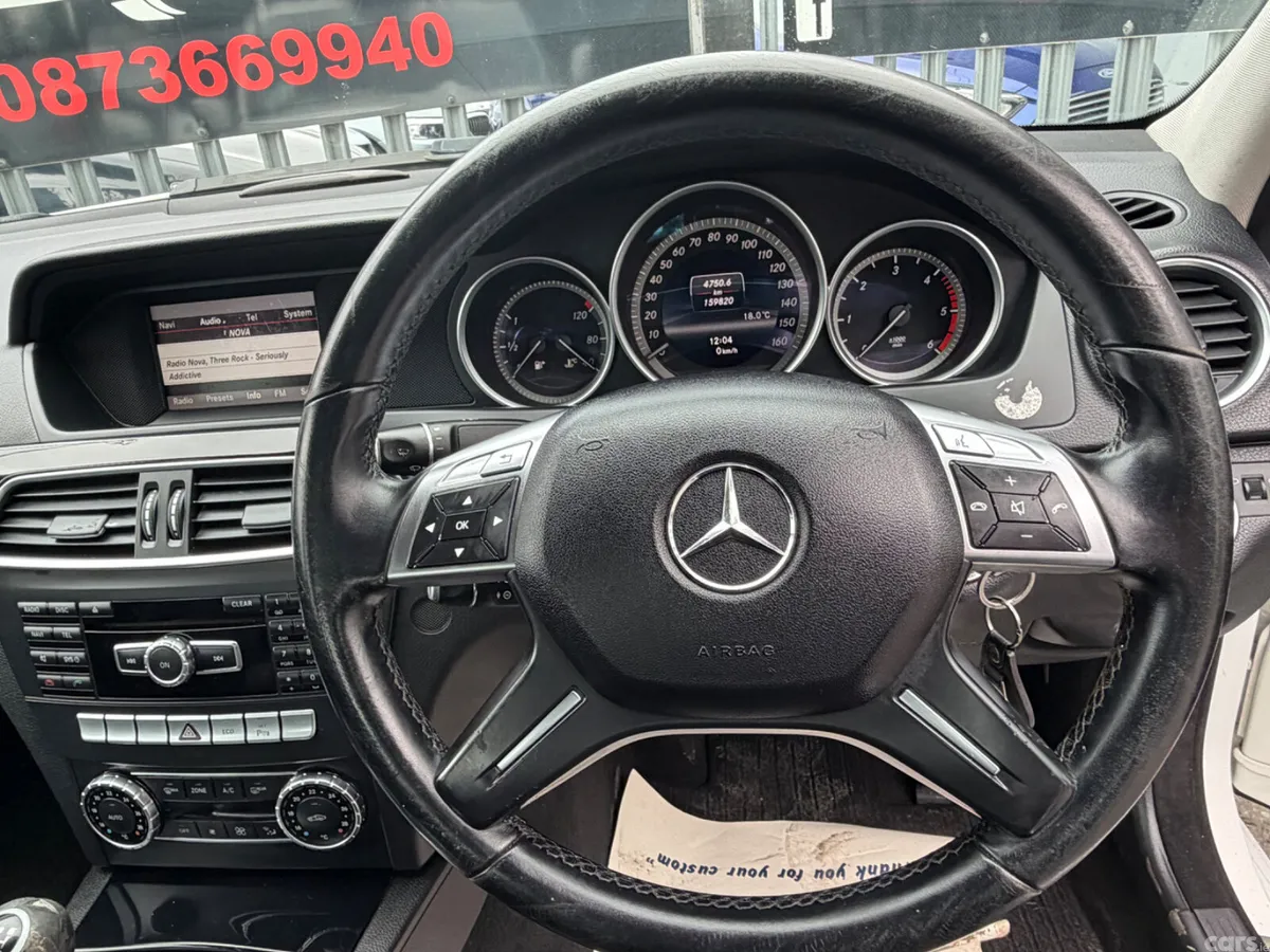 Mercedes-Benz C-Class Saloon, Diesel, 2013, White