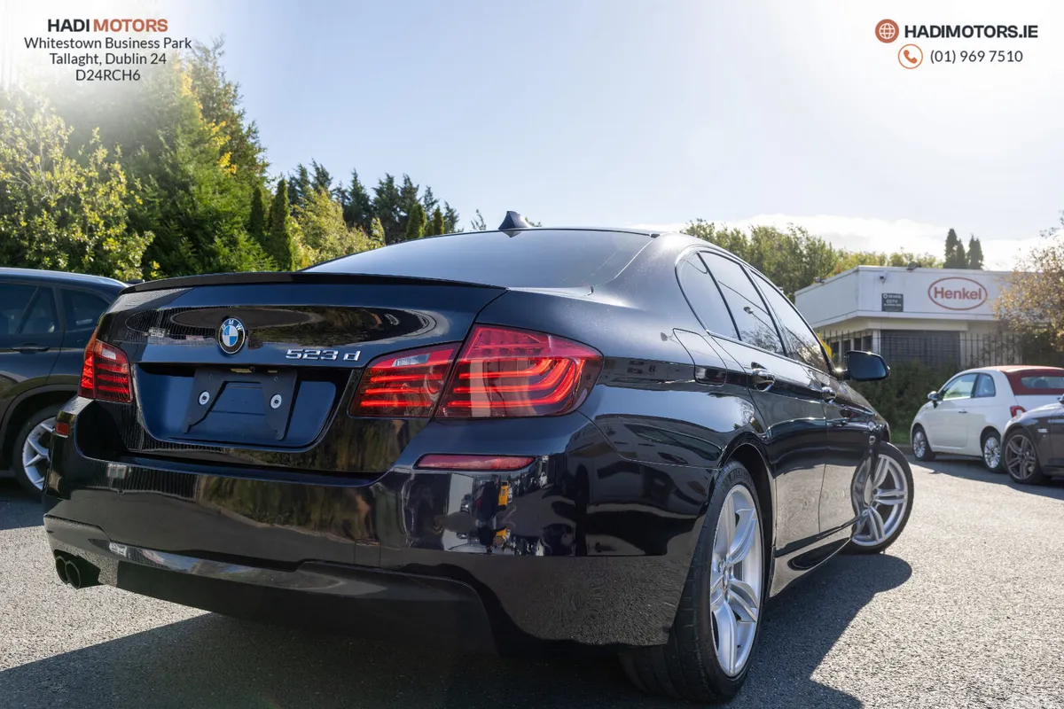 BMW 5-Series Saloon, Diesel, 2017, Black