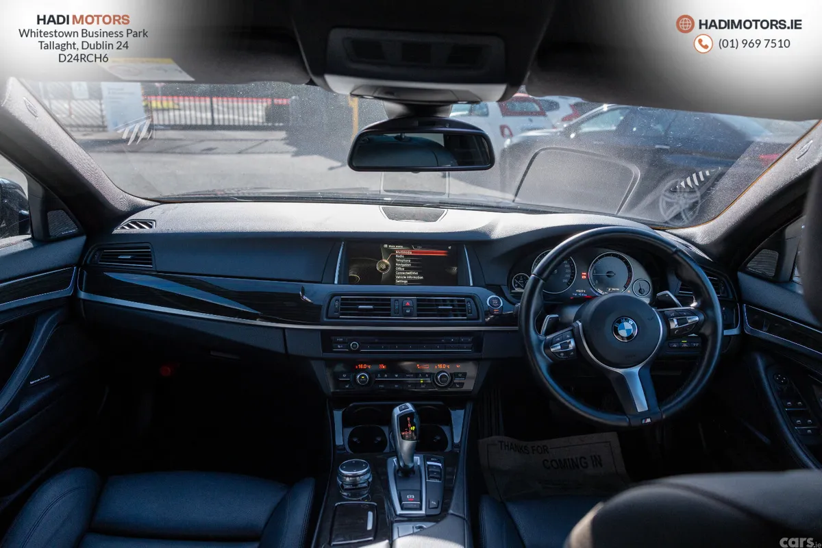 BMW 5-Series Saloon, Diesel, 2017, Black