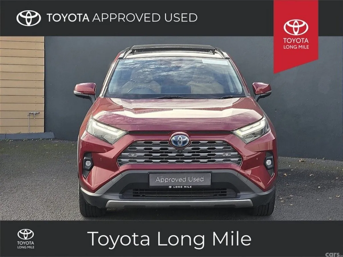 Toyota RAV4 SUV, Petrol Hybrid, 2024, Red