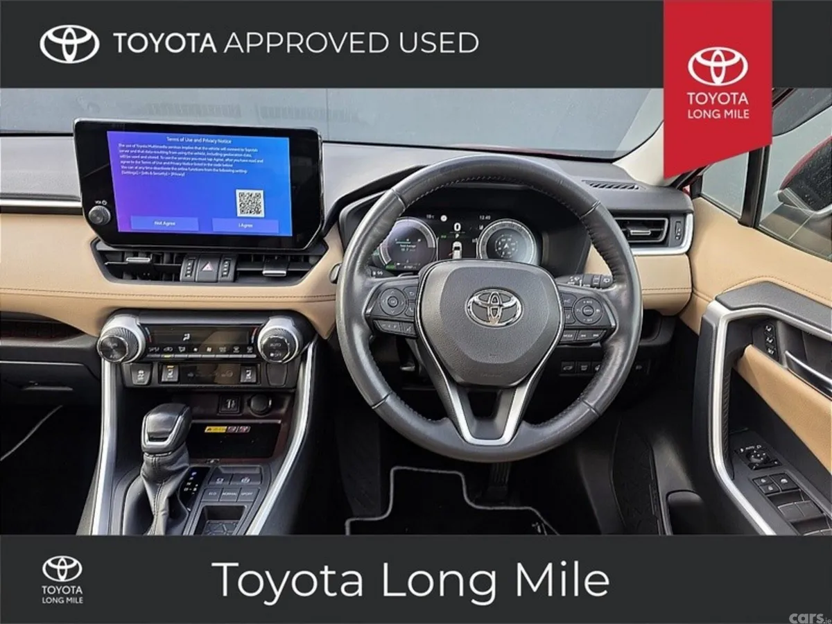 Toyota RAV4 SUV, Petrol Hybrid, 2024, Red