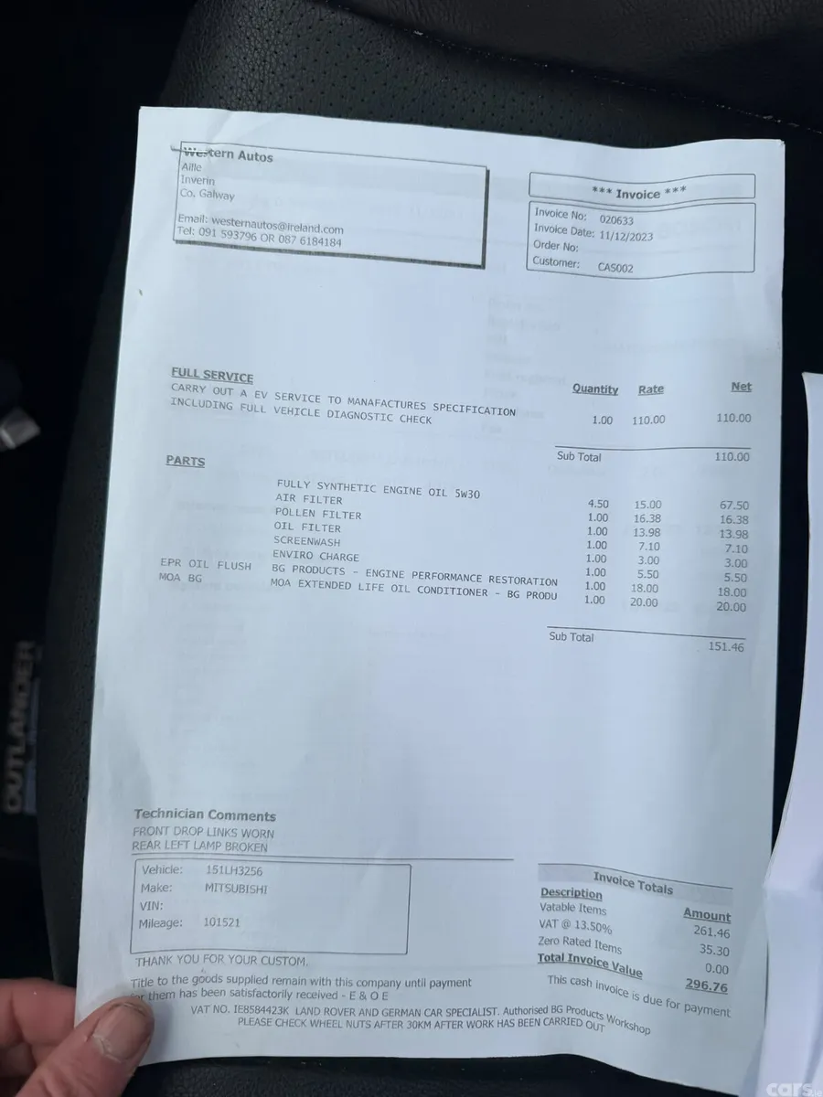 Mitsubishi Outlander SUV, Petrol Plug-in Hybrid, 2015, White