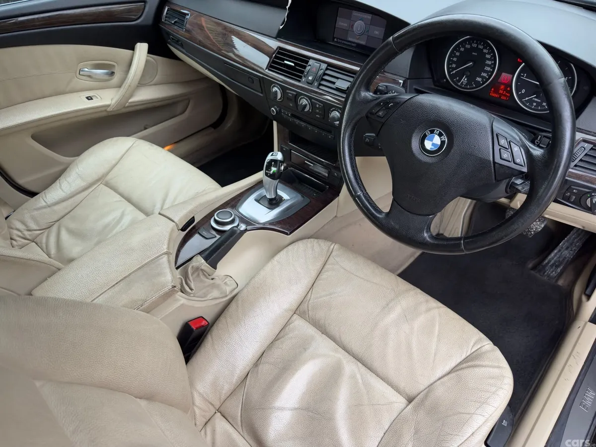 BMW 5-Series Saloon, Diesel, 2008, Black