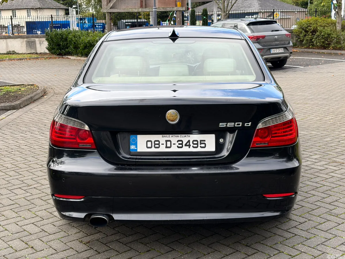 BMW 5-Series Saloon, Diesel, 2008, Black