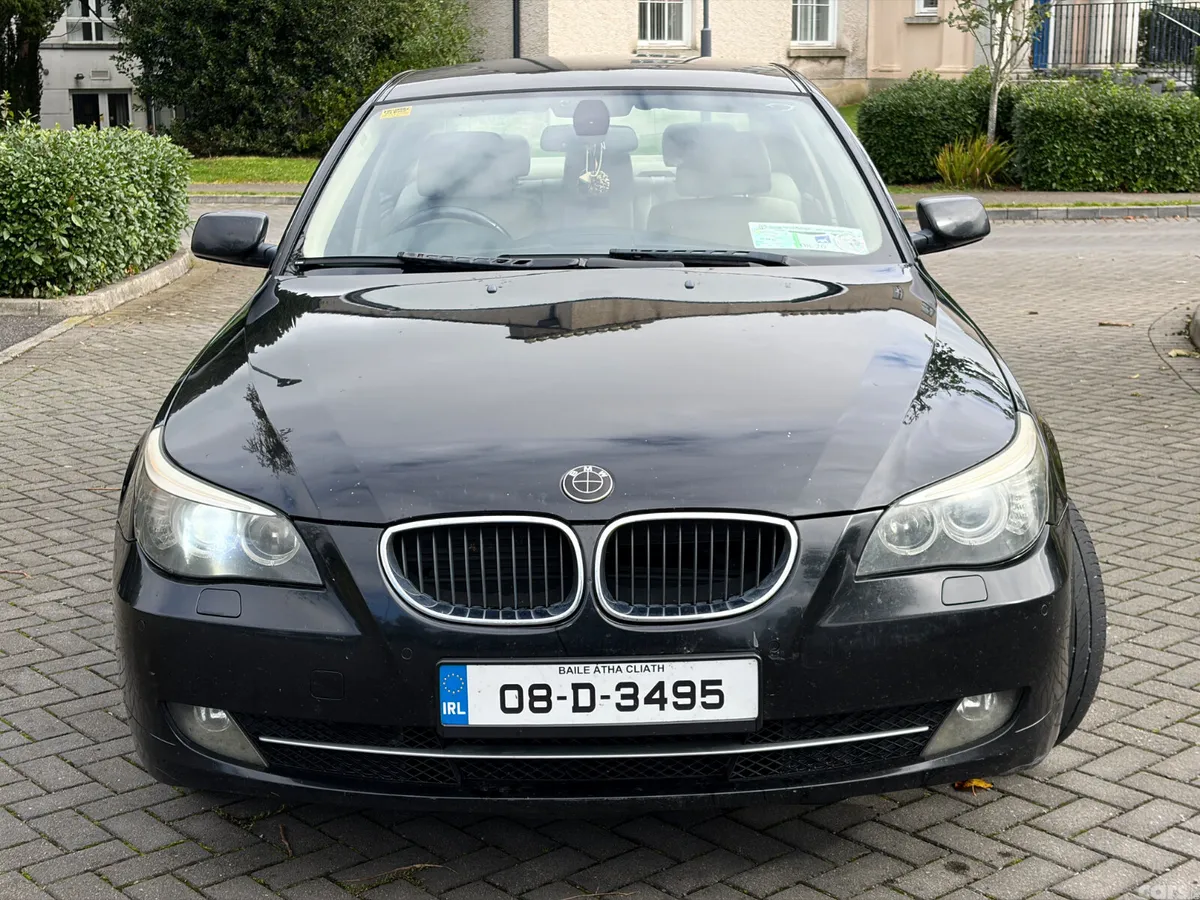 BMW 5-Series Saloon, Diesel, 2008, Black